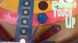 Matching The NEON Paint On Bally's 1978 BLACK JACK Pinball Machine Playfield - A Fast, Fun Table!