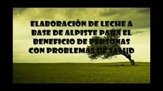preview picture of video 'Proyecto Leche de Alpiste - INSTE VIRU'