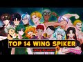 The Spike Volleyball 3x3 Top 14 Spiker Rating By Power The Spike 5 8 7