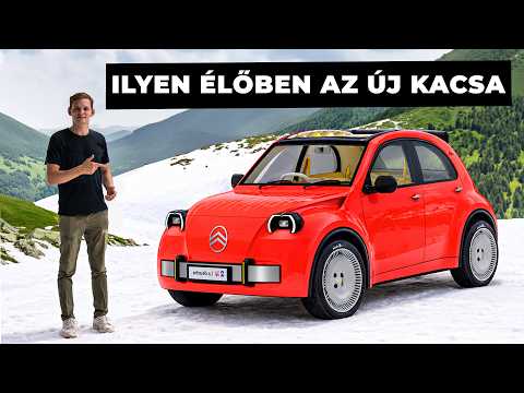 Ide vele, azonnal: Az ÚJ Citroën KACSA élőben