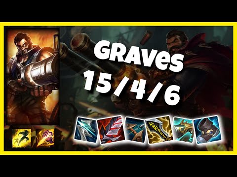 Graves vs Lillia EU Challenger JUNGLE (15/4/6) - v11.1