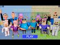 10000 MINECRAFT BOSSES Vs 10000 POLICE BOSSES In BARRY S PRISON RUN New Scary Obby Roblox
