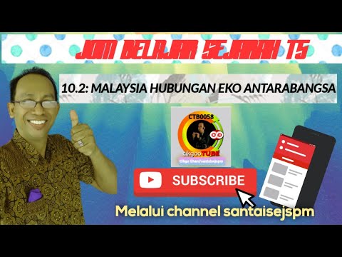 T5 KSSM BAB 10 : SP 10.2 MALAYSIA DLM EKO ANTARABANGSA