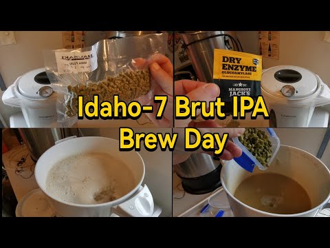 Idaho-7 Brut IPA - Brew Day + Recipe