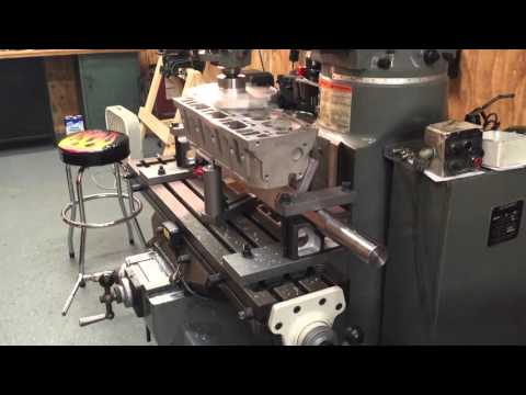 Cylinder head milling at home