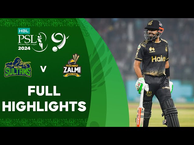 Full Highlights | Multan Sultans vs Peshawar Zalmi | Match 9 | HBL PSL 9 | M1Z2U