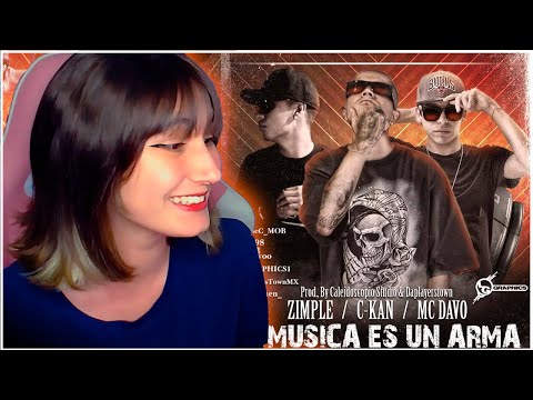 🔫YQUEN REACCIONA 🔫 Mi Música Es Un Arma - C-KAN, Zimple & MC Davo