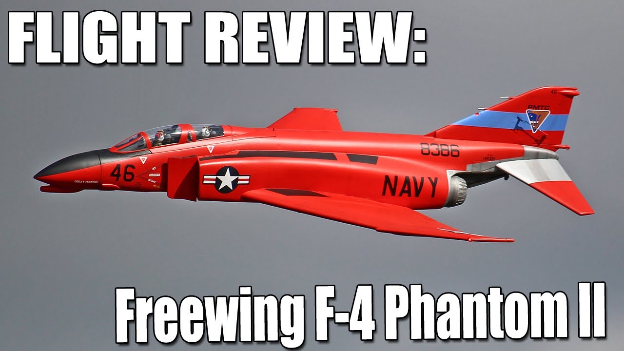 From the Field -- Freewing F-4D Phantom II 90mm EDF Flight Review (The RC Geek)