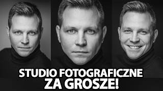 Mobilne studio fotograficzne za grosze? Zobacz backstage portretowej sesji zdjęc
