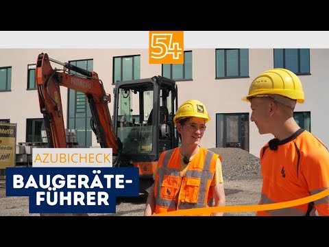 Azubicheck Folge 14: Baugeräteführer