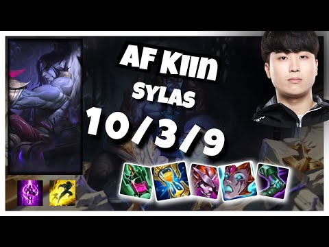 Kiin Sylas 10.25 S11 Gameplay Challenger Top (10/3/9) - KOREAN