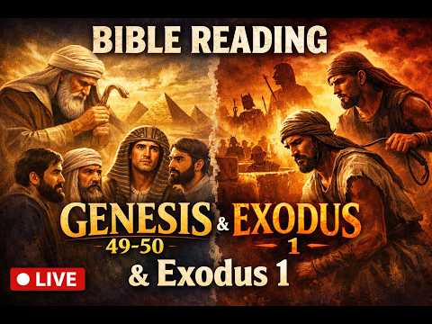 Genesis Ends. Exodus Begins. | Bible Reading: Gen 49-50 + Ex 1