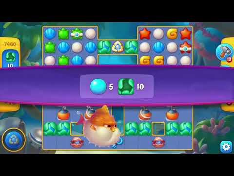 [FISHDOM Walkthrough] Level 7460 Super Hard