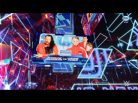 Shinsuke Nakamura Vs Ludwig Kaiser: Acompñado de Gunther - WWE SmackDown Español: 22/07/2022