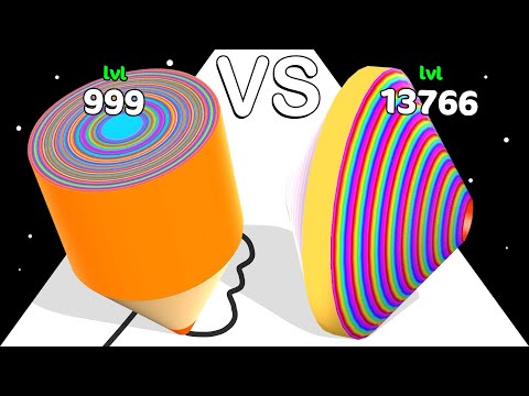 Circle Up VS Wrapper Runner: ASMR (Satisfying Gameplay) All Levels.