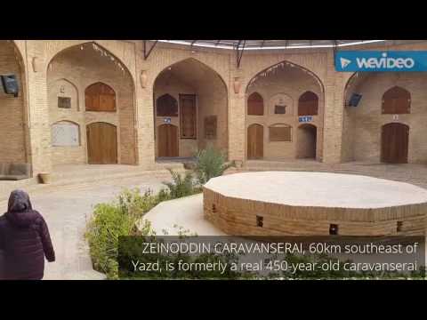 Ficar em um verdadeiro caravançarai da Rota da Seda