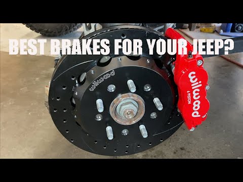 Jeep Wrangler Big Brake Installation