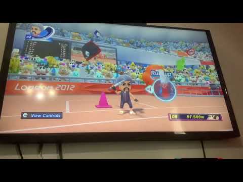 Mario & Sonic at the London 2012 Olympic Games - Alfonso Loses To Knuckles in Javelin Throw
