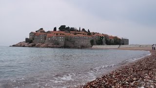 Sveti Stefan Island, Montenegro - View From The Beach