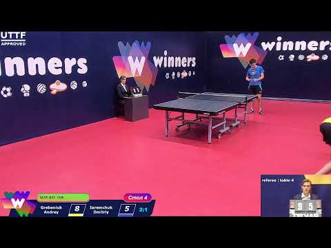 Grebeniuk Andrey -Iaremchuk Dmitriy Winners Table Tennis League  12:00 02.09.2020