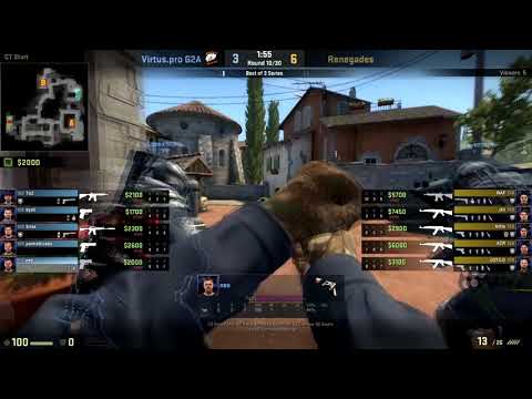 CS:GO POV Demo Virtus Pro NEO (35/18) vs Renegades (de_inferno)