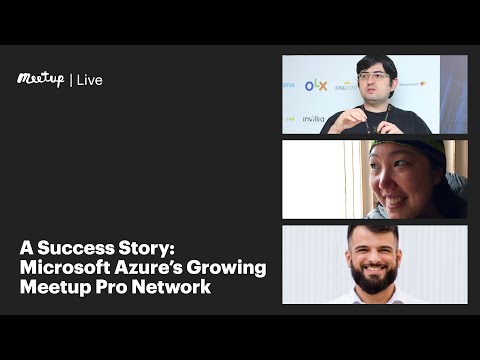 A Success Story: Microsoft Azure’s Growing Meetup Pro Network