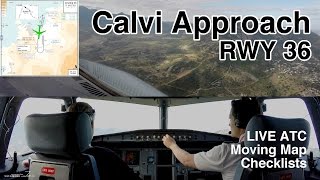 Airbus CIRCLING APPROACH CALVI by CAPTAIN JOE