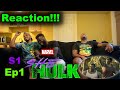 SHE-HULK EPISODE 1 GROUP REACTION REACTION | A NORMAL AMOUNT OF RAGE