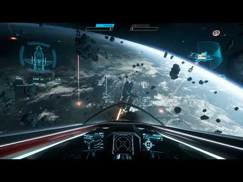 Star Citizen 3.3.0.v - M50 with NN-14 Vs Hornet
