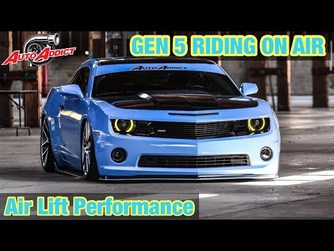 Gen 5 Camaro SS Riding on Air | Air Lift Performance | 3P Air Management | Full Labor