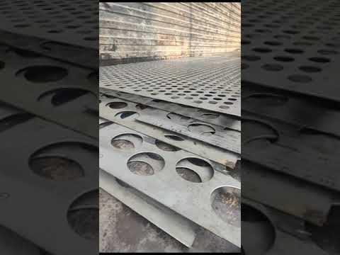 Hexagonal Hole Perforated Stainless Steel Sheet
