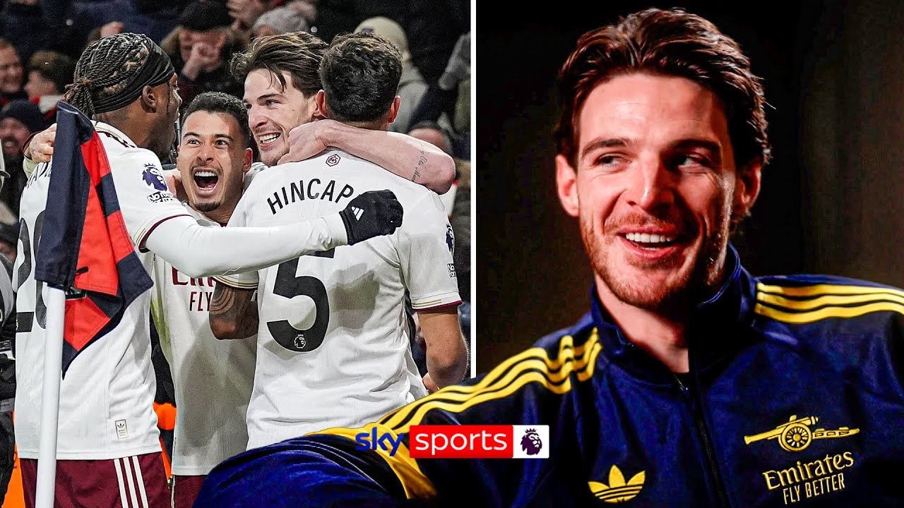 “Things are falling into place” 🏆 | Declan Rice believes Arsenal will go all the way this year