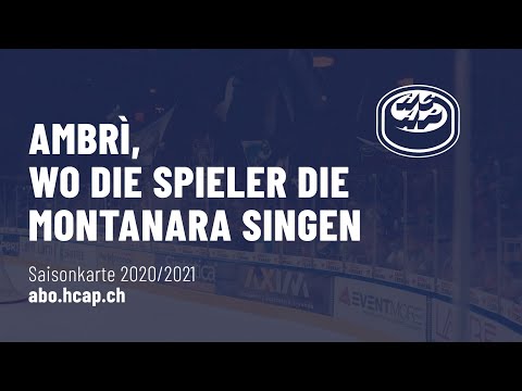 ⚪️🔵 Ambrì, wo die Spieler die Montanara singen