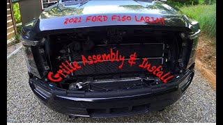 2021 Ford F150 Lariat: Grille Assembly & Install