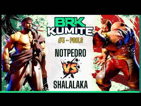 SF6 👊 NotPedro (Ryu) vs Shalalaka (Zangief) 👊 BR Kumite #3 - Street Fighter 6 - Pools