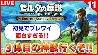 【ブレワイ 実況】3体目の四神獣に行くぞ！これが前回探索しまくった成果【ゼルダの伝説 ブレス オブ ザ ワイルド】#11
