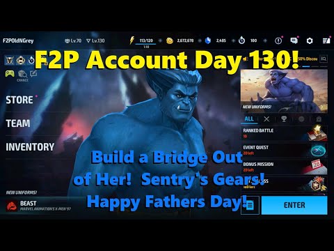 Marvel Future Fight: F2P Account Day 130! The Witch, The Father, and The Void!  ❤️❤️‍🔥❤️