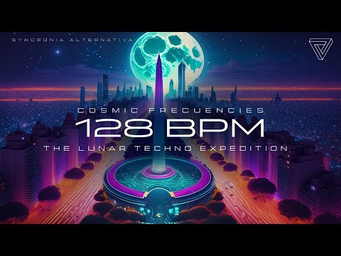 Cosmic Frequencies: The Lunar Techno Expedition - Episode 8/8 (128 BPM Melodic Techno) Jonatan Lung