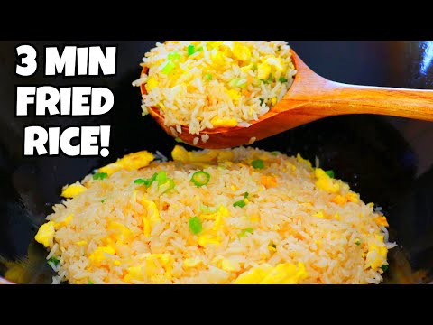 3-Min Egg Fried Rice Recipe—BETTER Than Takeout Guaranteed!
