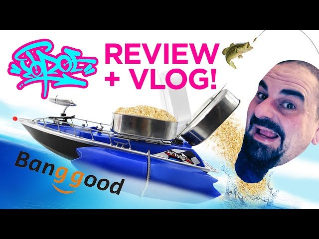 RC FISHING BOAT REVIEW by Banggood!!!