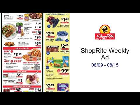 This Weeks Shoprite Circular