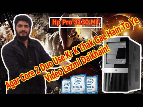 Hp pro 3130 mini tower desktop, core i5