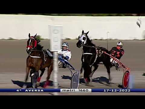 Aversa trotto 17 Dicembre 2022 - 4° Corsa