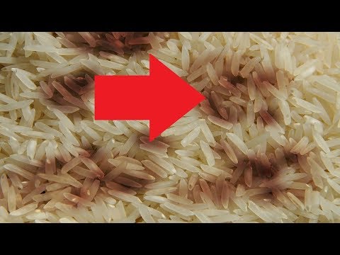 VORSICHT | KOMISCHES ZEUG KOMMT AUS DEM REIS | REIS IN VIEL WASSER KOCHEN!