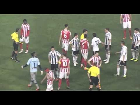JSL 2013 14, 11  kolo, C  zvezda -  Partizan 1:0