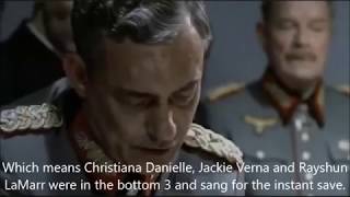 Hitler&#39;s reaction to Jackie Verna being eliminated from The Voice