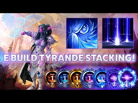 Tyrande Starfall - E BUILD TYRANDE STACKING! - Bronze 2 Grandmaster S1 2023