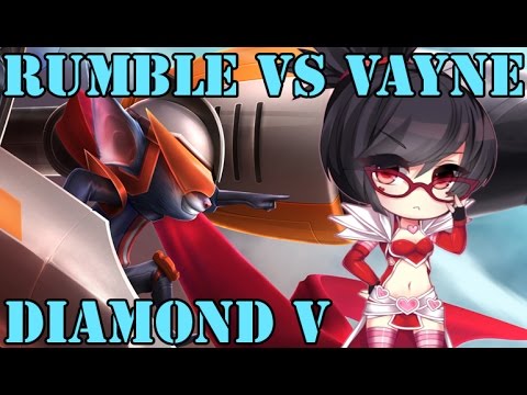 Rumble vs Vayne Ranked (Diamond V) - Full Game