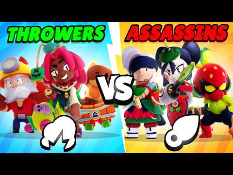 THROWER Mains vs ASSASSIN Mains! (Who Will Win???)