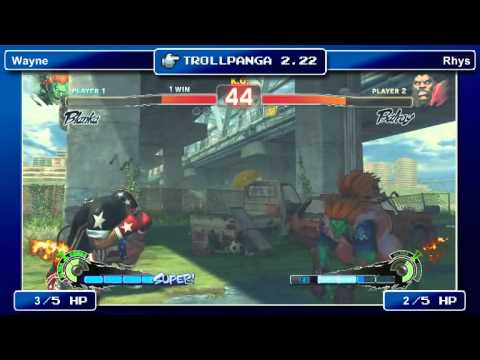 Trollpanga 2.22 - Wayne (Blanka) vs Rhys (Balrog)